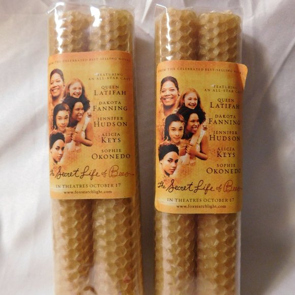 The Secret Life of Bees Movie Themed Honeycomb Candles - Picture 1 of 6